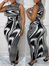 Indiebeautie Printed Sleeveless Dress